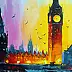 Olha Darchuk, Morning London, Oil painting - , 40 x 50
