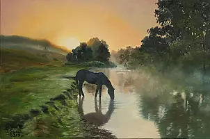 Iwonna Salak - Morning at the river