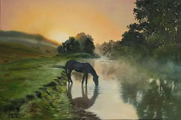 Iwonna Salak - Morning at the river