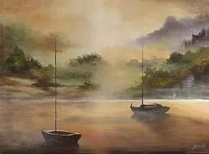 Ewa Gawlik - Poranek nad jeziorem