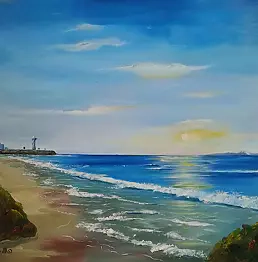 Tatiana Mienkina - Morning on the beach