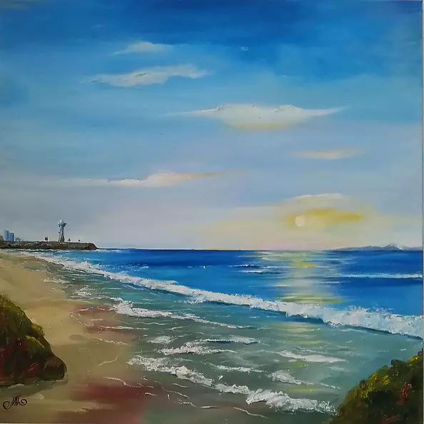 Tatiana Mienkina - Morning on the beach