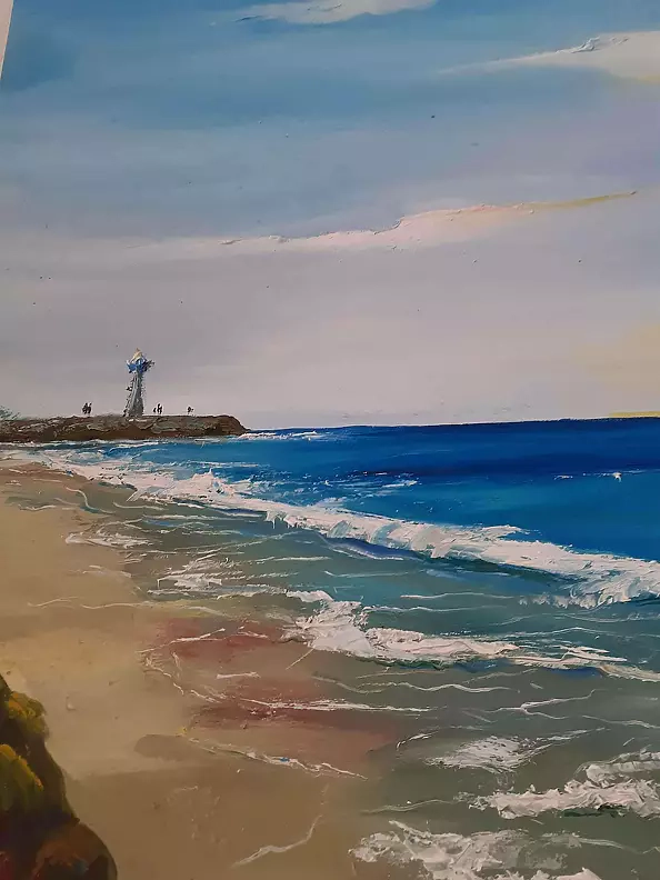 Tatiana Mienkina - Morning on the beach