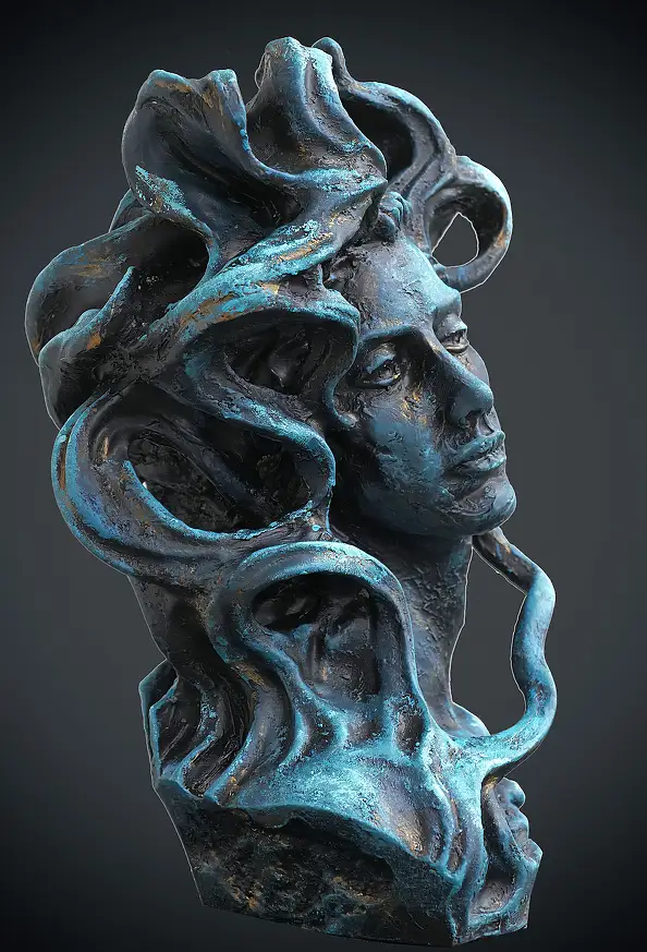 Krzysztof Plonka,  Morpheus Rzeźba ,  - inne, 40 x 58