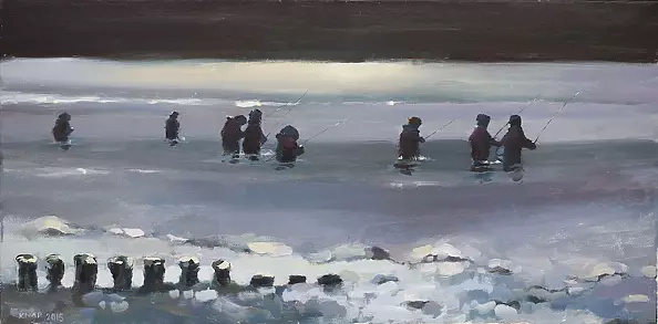 Janina Knap - Morscy wędkarze