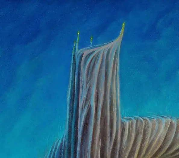 Krzysztof Polaczenko, vagabondo del mare, Dipinto acrilico - pannello, 80 x 100