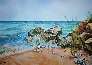 Zenon Gleń - Sea rocks