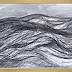 Anna Skowronek - Sea - black and white drawing original unique