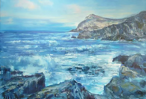 Kazimierz Komarnicki - Morze i skały III