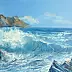 Kazimierz Komarnicki - Sea and rocks