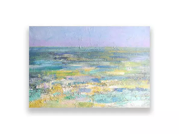 Anna Skowronek - Sea oil painting on canvas