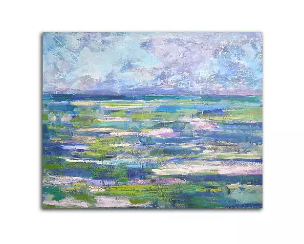 Anna Skowronek - Sea, oil painting on canvas