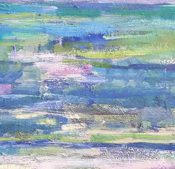 Anna Skowronek - Sea, oil painting on canvas