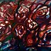 Marzena Salwowska - A sea of roses falling into abstraction