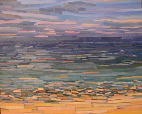 Iwona Bobrycz - Morze w Karwii