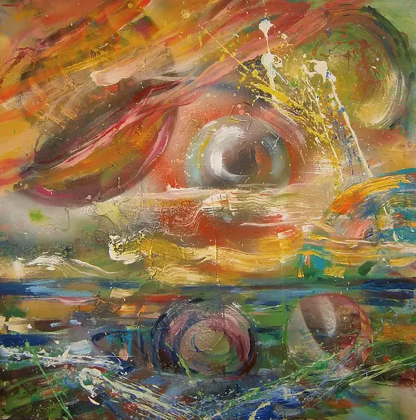 Anna Borcz - Morze z planetami