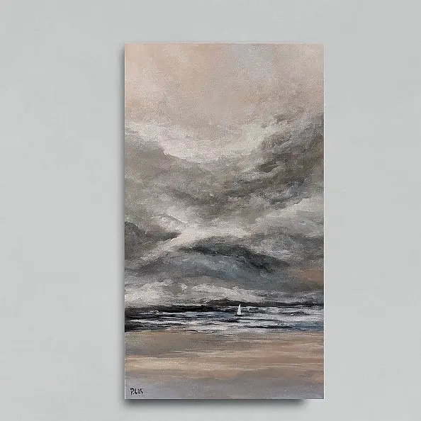Paulina Lebida - Sea - acrylic painting