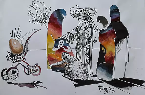 Roman Bonchuk - Moses' childhood