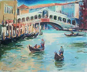 . FLORIAN - Most Rialto, Wenecja