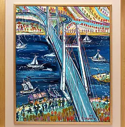 Edward Dwurnik - Most Siekierkowski, 2016