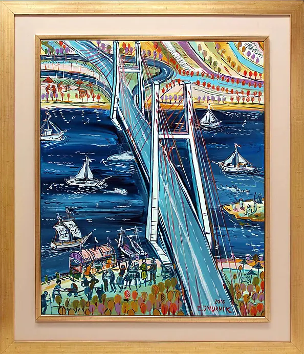 Edward Dwurnik - Pont Siekierkowski, 2016