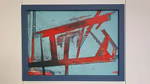 Piotr Kukla Qkla - "Railway bridge in Ostrów"