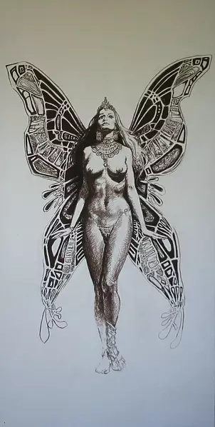 Agata Klimowska - butterfly