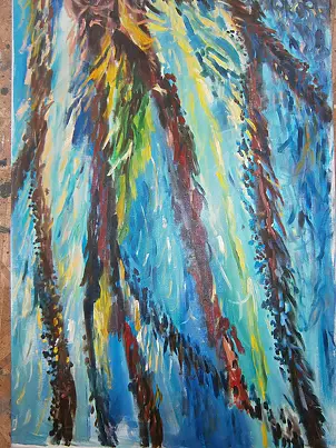 Anna Borcz - Butterfly in Van Gogh style