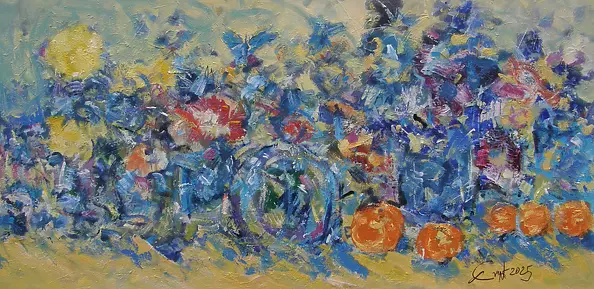 Eryk Maler - Mimikra Motyla, 140x70, 2025