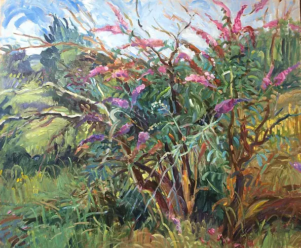 Dorota Goleniewska Szelągowska - butterfly bush