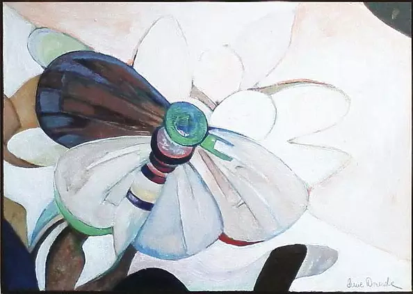 Anna Dmowska - Motyl-kwiat