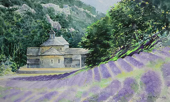 Jerzy Martynów - Motyw z Prowansji - Francja