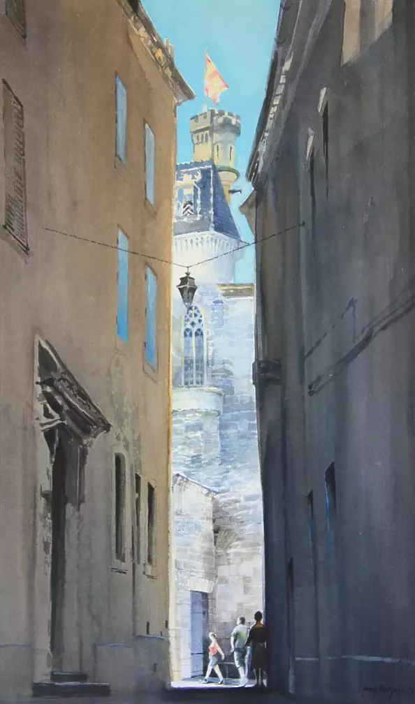 Jerzy Martynów - Motyw z Uzes II - Prowansja