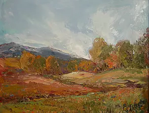 Celina Litke - Mountain Landscape VI
