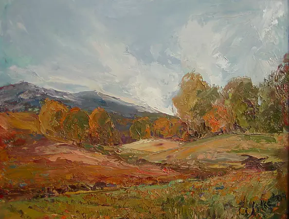 Celina Litke - Pejzaż górski VI