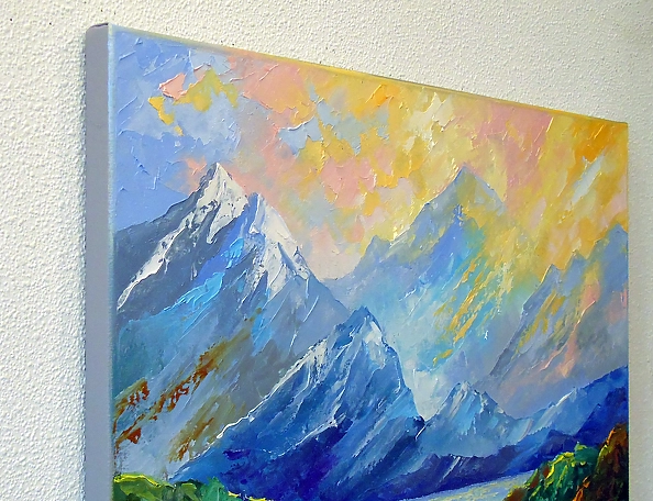 Olha Darchuk - Mountain Serenity: Lakeside Whisper