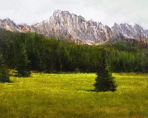 Tadeusz Gazda - Mountain Landscape V