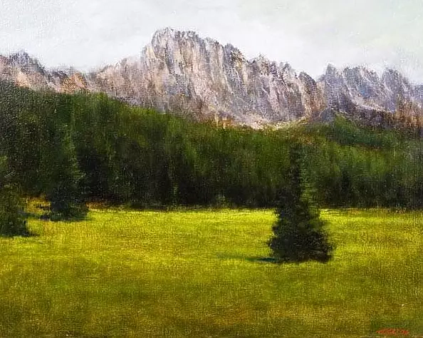 Tadeusz Gazda - Mountain Landscape V