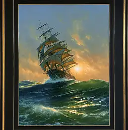Marek Rużyk, Вперед, Масляная картина - холст, 60 x 80