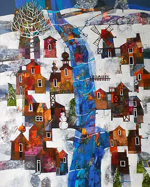 Alicja Słaboń Urbaniak - A frosty evening