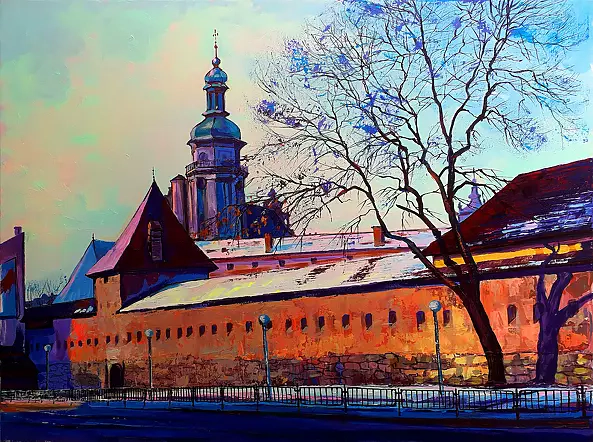 Bohdan Saliy - Defensive wall