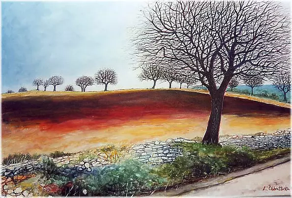 Luigi Abbattista - Tereny Murgia jesienią 