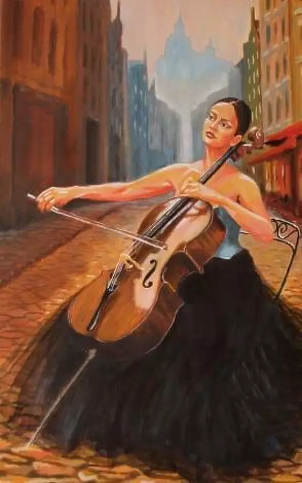 Halina Kaźmierczak - Music. cellist