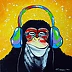 Olha Darchuk - Music lover monkey 