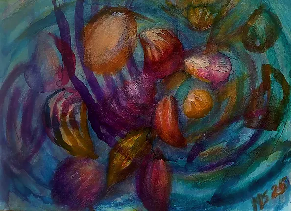 Marzena Salwowska - Seashells Dissolving in the Sea of Abstraction