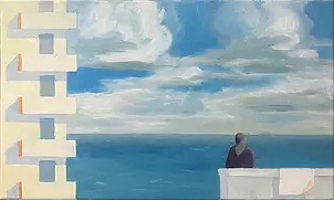   - Muslim woman looks to the future