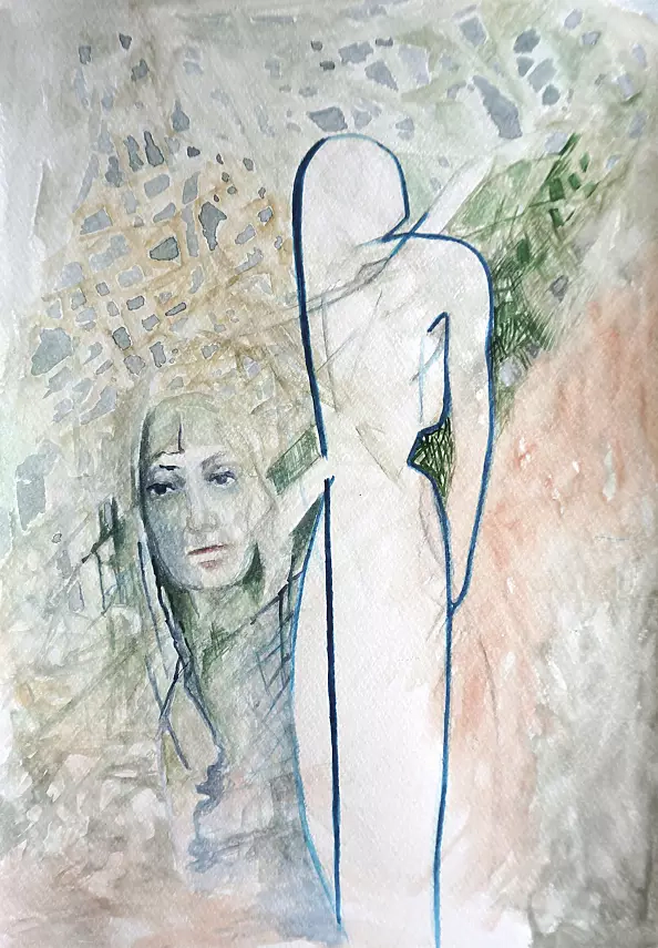 Anna Lupa Suchy - He thinks like raindrops