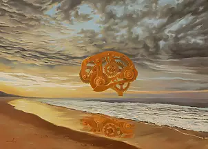 Maja Wolf - The thinker II