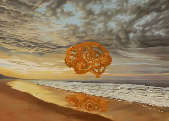 Maja Wolf - The thinker II