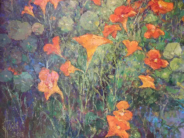 Józef Łącki - nasturtium